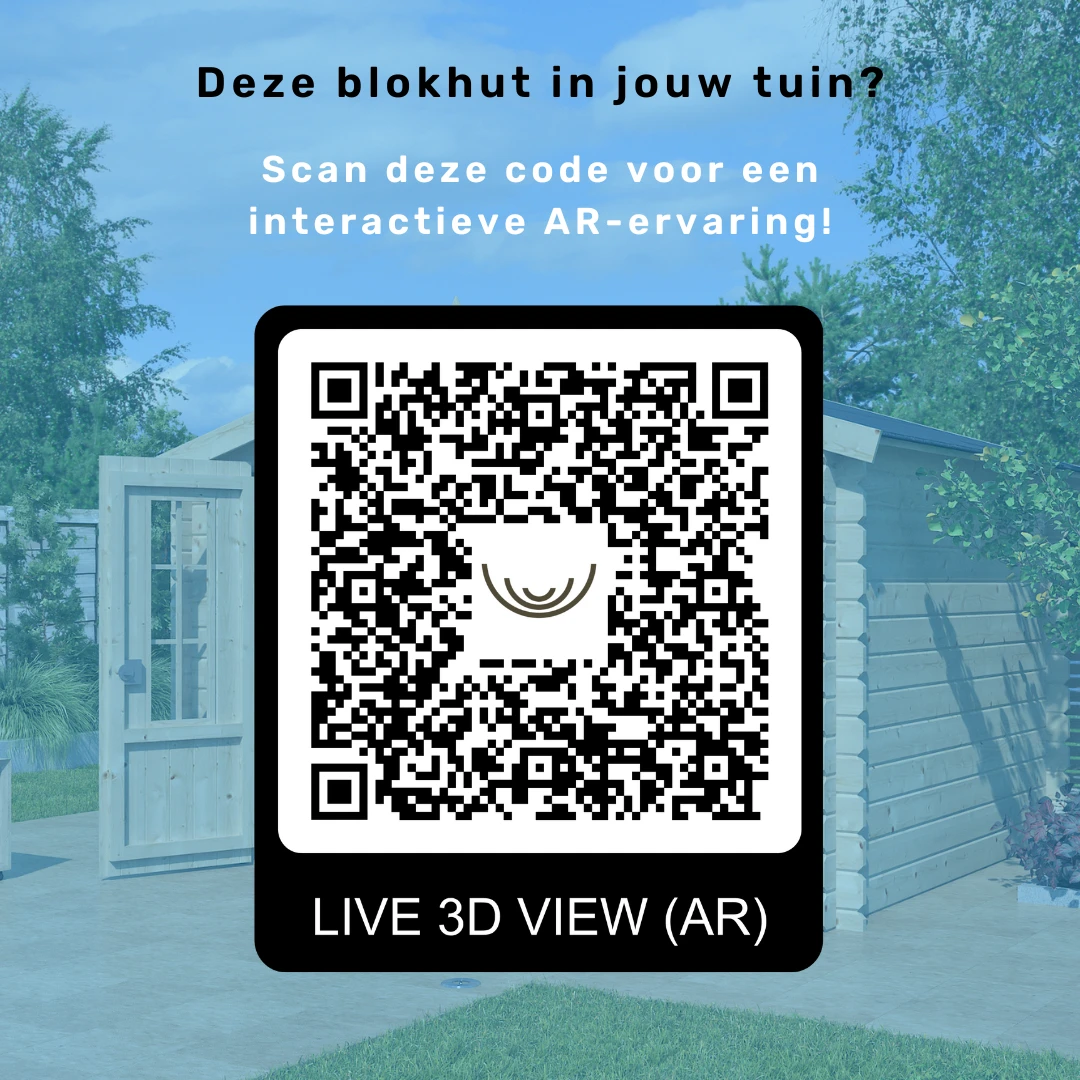 Woodlands Blokhut QBS Groen Geïmpregneerd 600 x 300 cm - Afbeelding 10